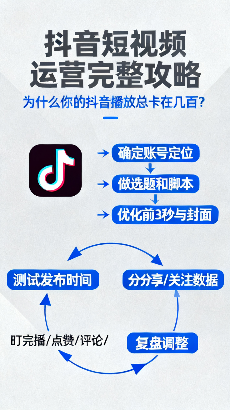 抖音短视频运营完整攻略