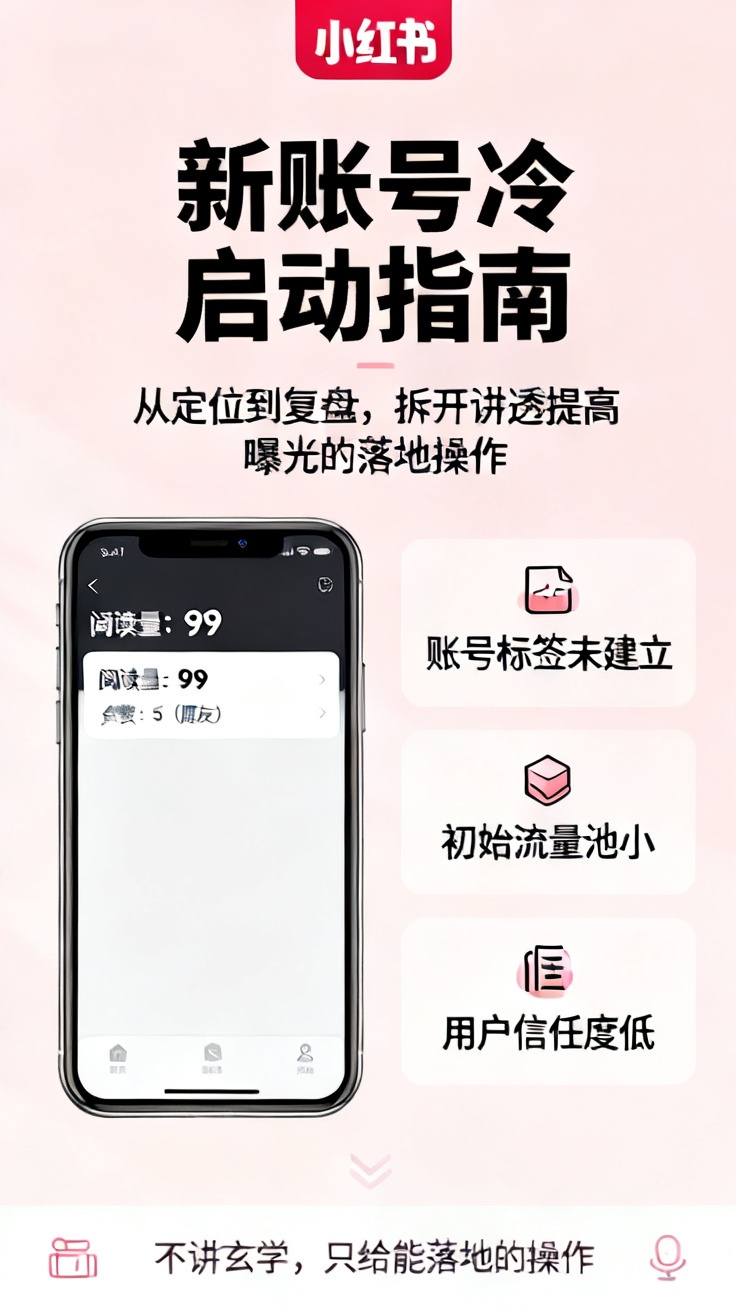 小红书新账号如何提高曝光？新手运营指南