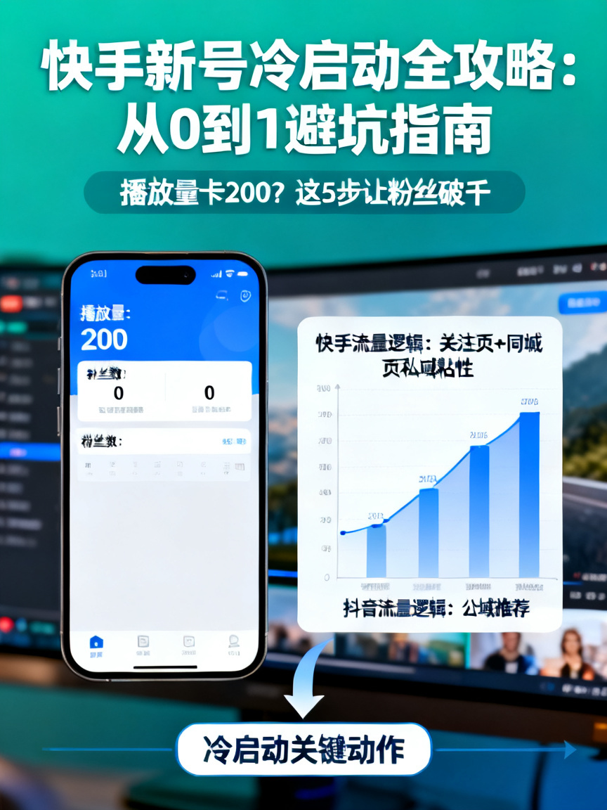 快手账号从0开始怎么运营？