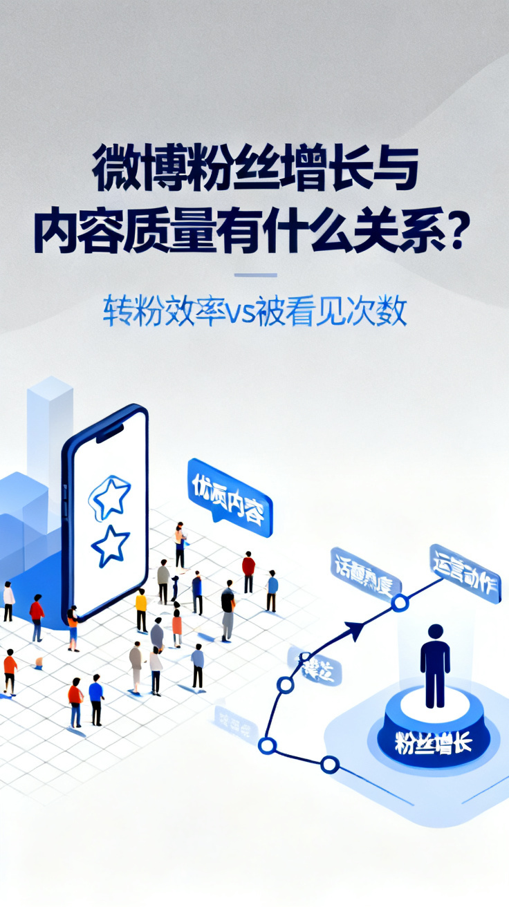 微博粉丝增长与内容质量有什么关系？