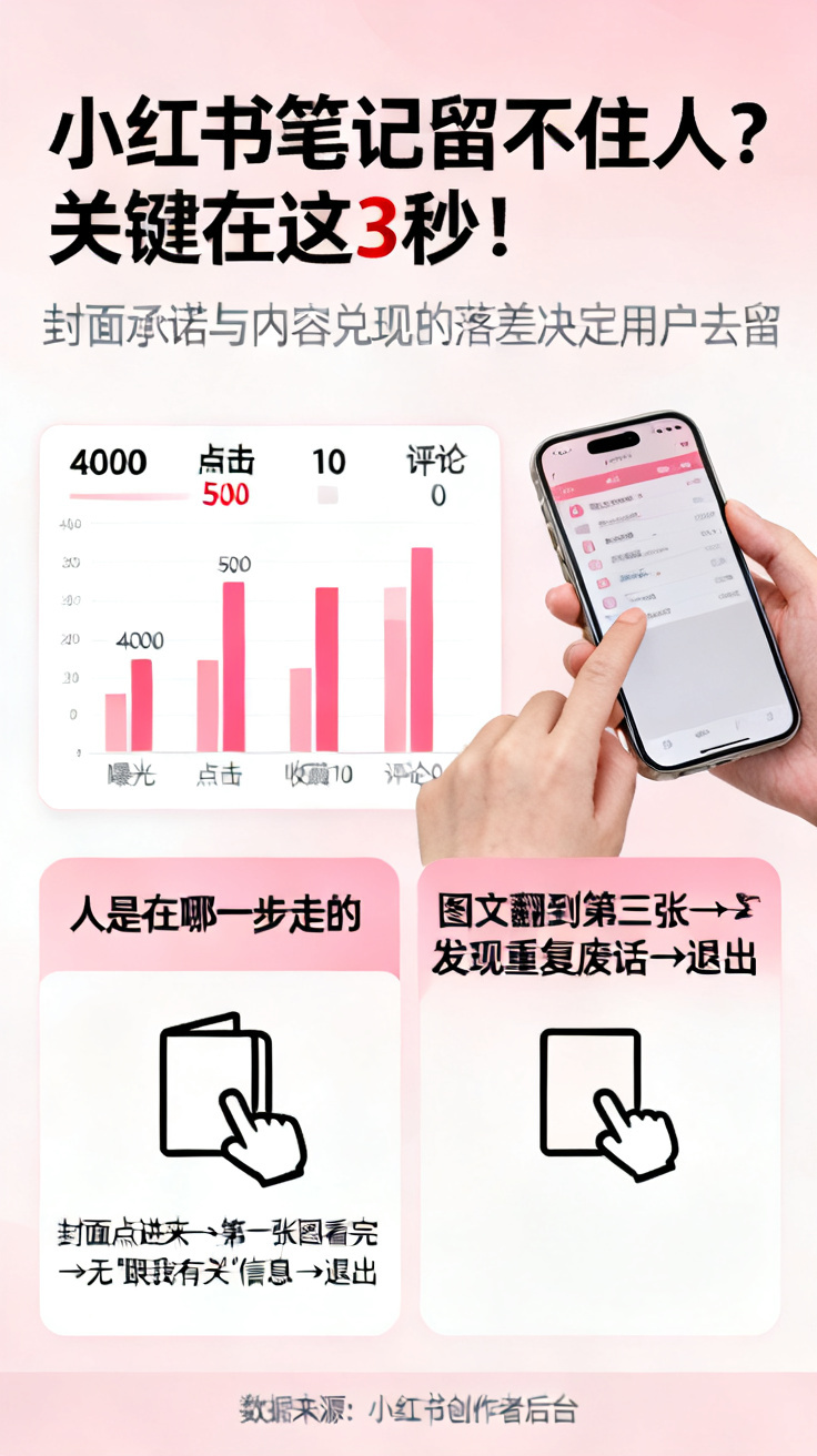 小红书笔记内容如何提高用户停留时间？